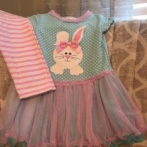 bonnie jean toddler girl easter set